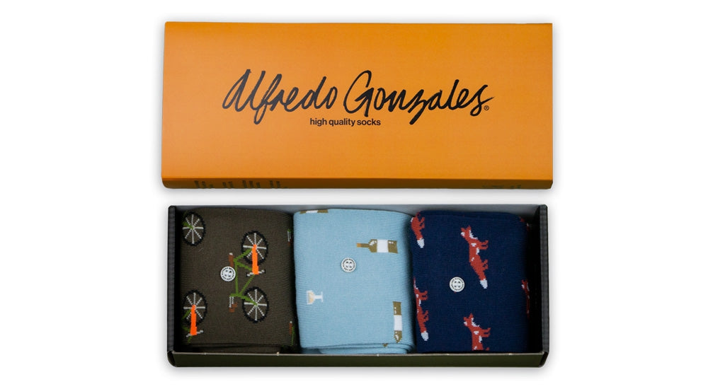3-Pack Giftbox - Bicycles, Wine, Foxy | as it is