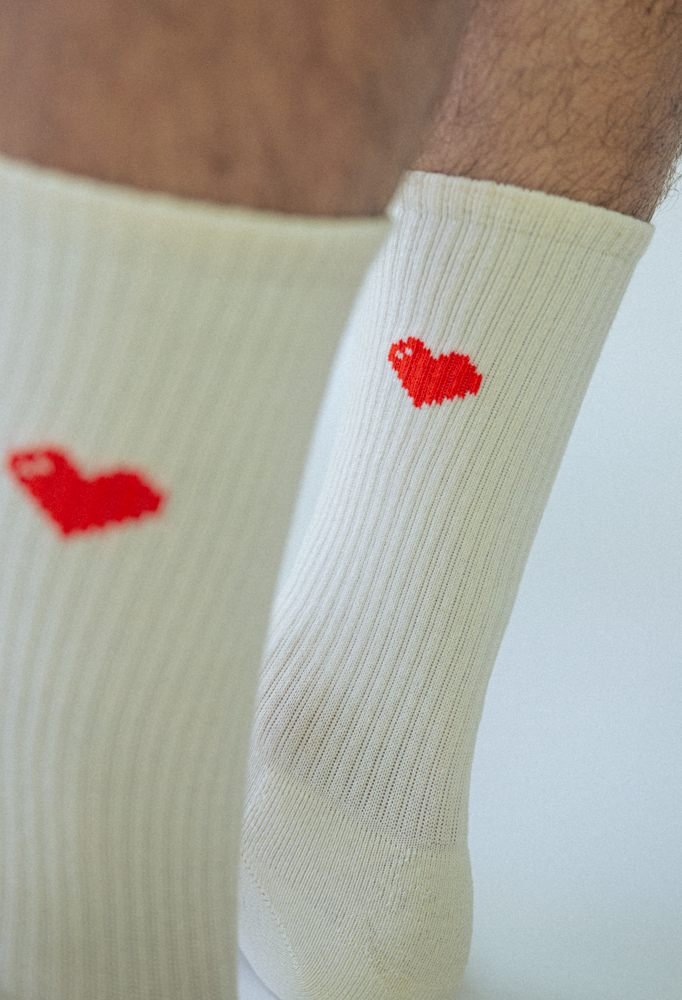 Athletic Icon Hearts | Off White