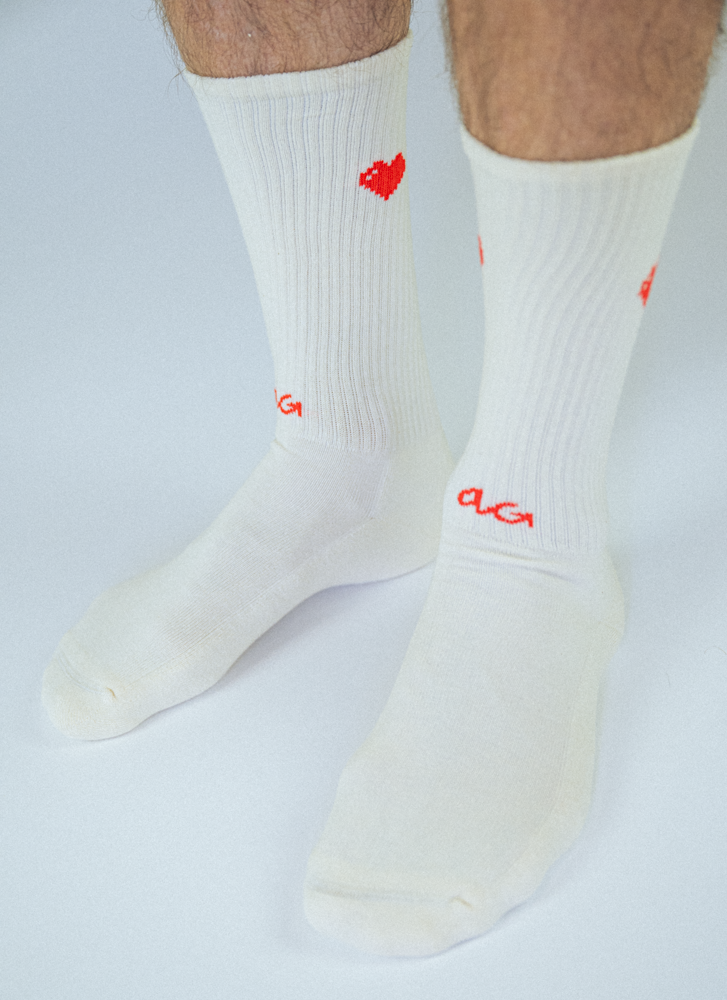 Athletic Icon Hearts | Off White