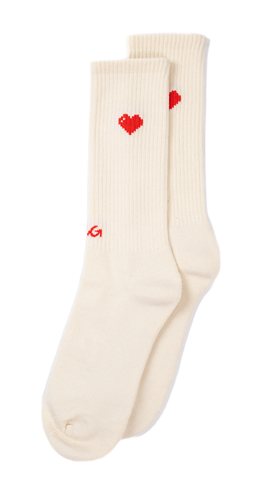 Athletic Icon Hearts | Off White