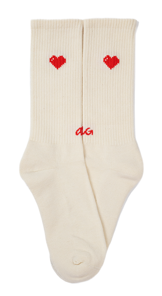 Athletic Icon Hearts | Off White