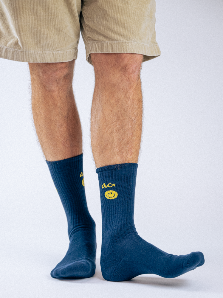 Athletic Icon Smiley | Navy