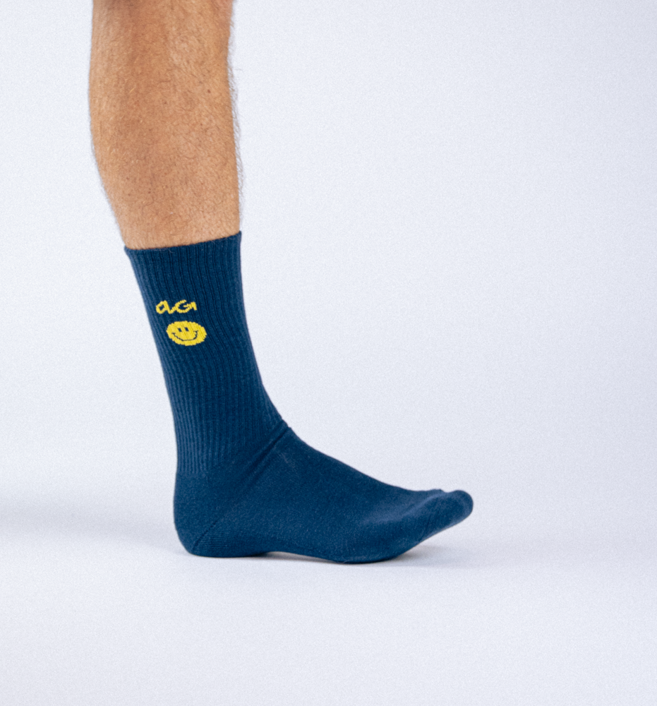 Athletic Icon Smiley | Navy