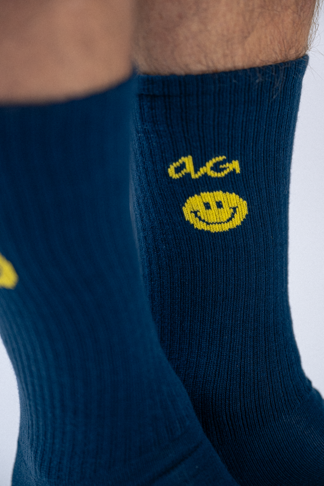 Athletic Icon Smiley | Navy