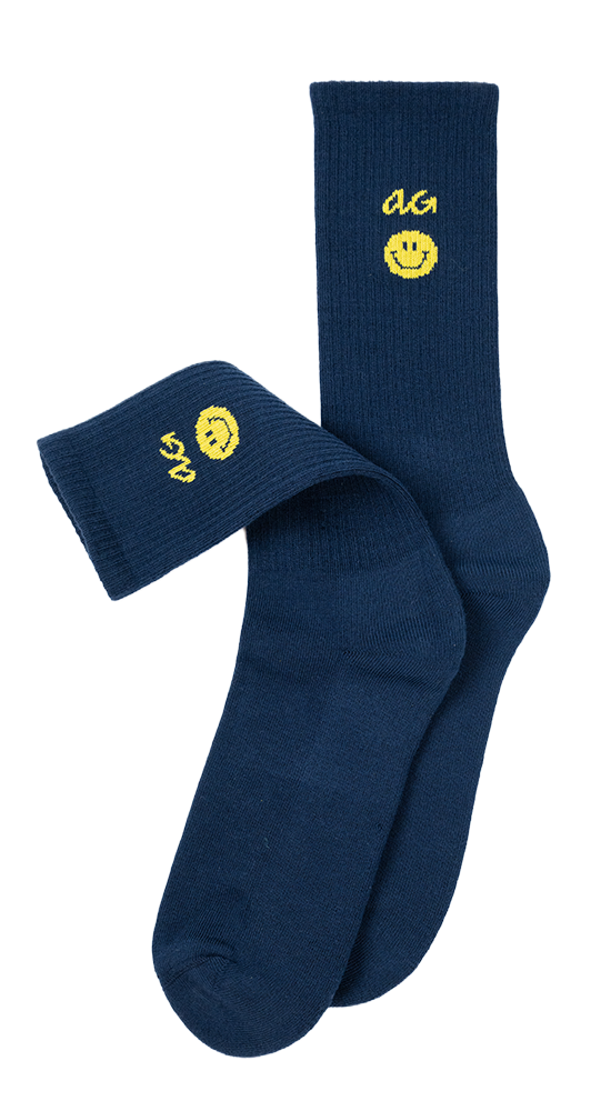 Athletic Icon Smiley | Navy