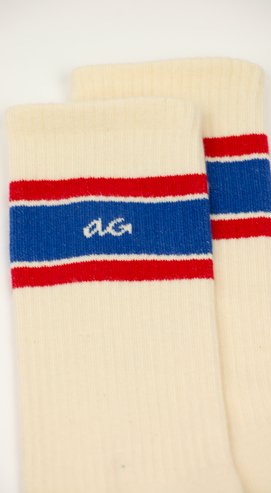 Athletic Vintage Stripes | Off White