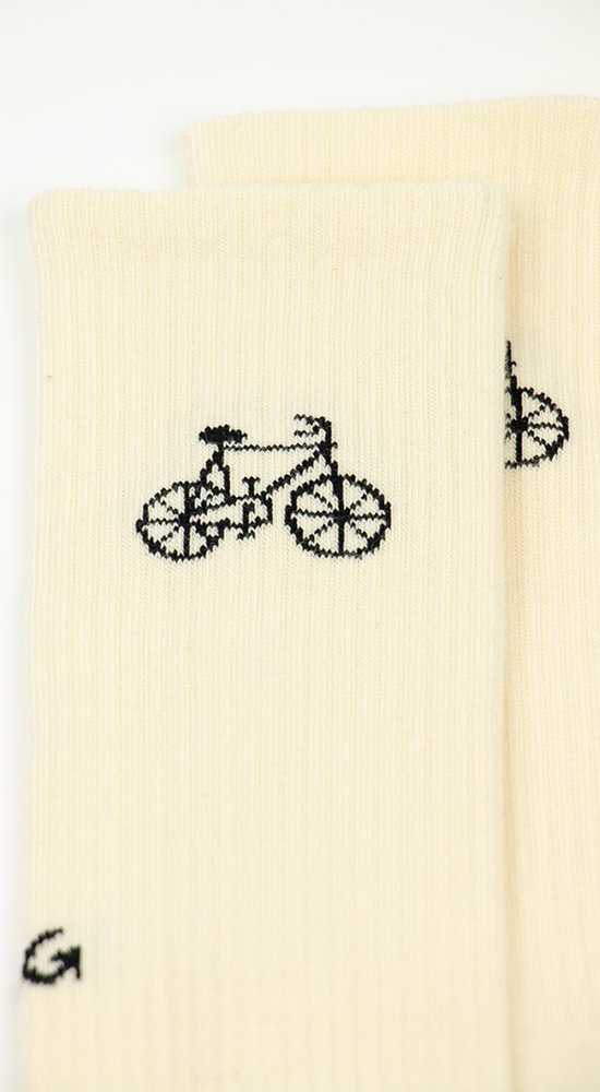 Athletic Outline Bike | Off White