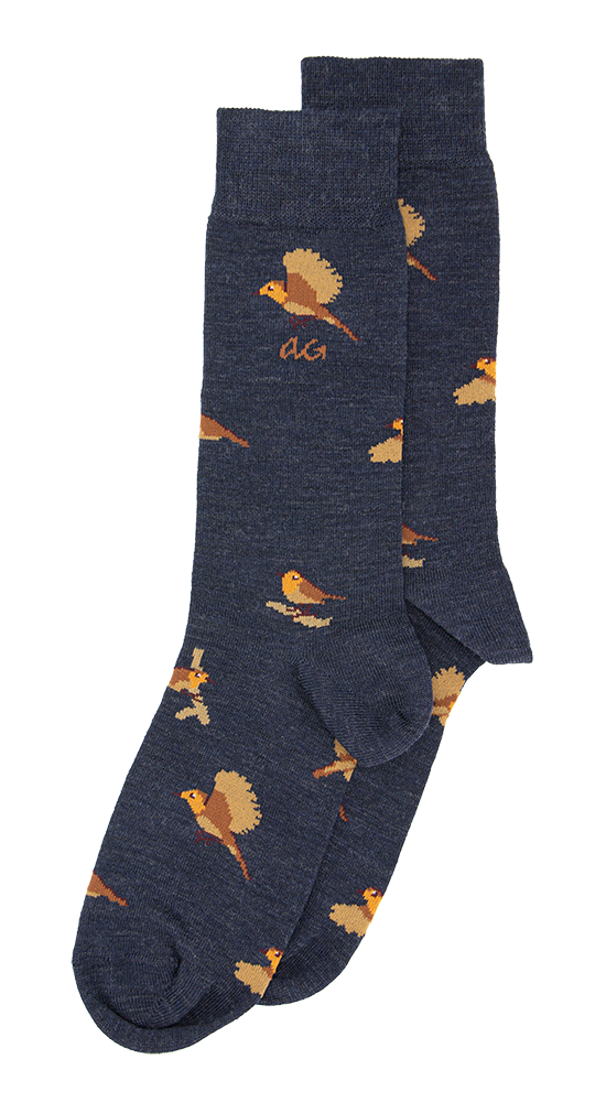 Roodborstje Merino Wool | Navy