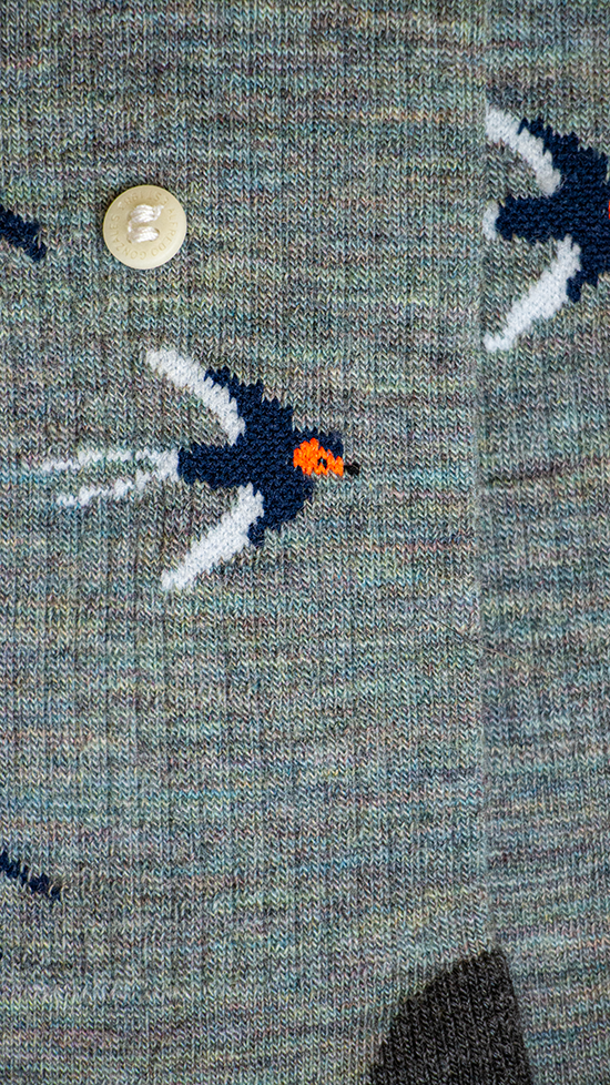 Swallow Merino Wool | Grey Melee