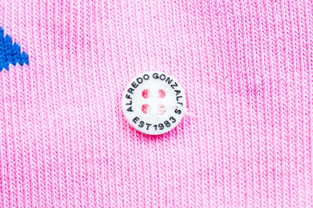 Broken Pencil Logo Sock | Pink