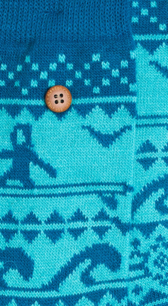 Northern Pixels Surf | Light Blue