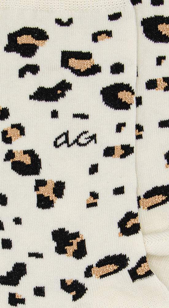 Panther Glitter Print | Khaki Glitter