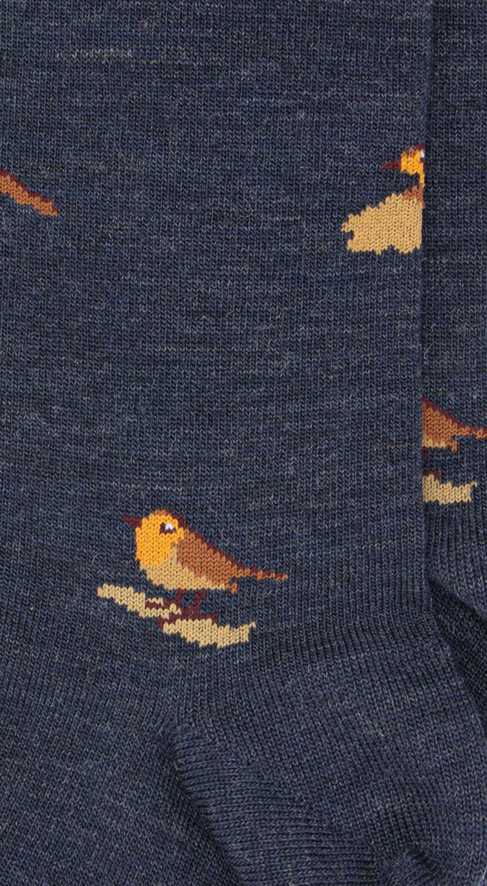 Roodborstje Merino Wool | Navy