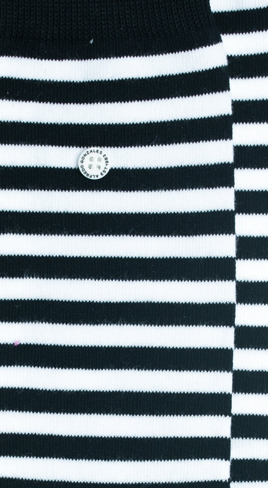 Stripes Black White | Black