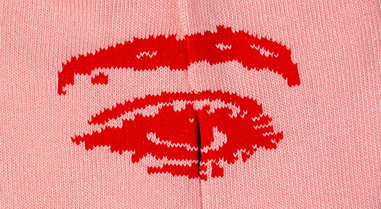 Roffa Mon Amour Icons Sock | Pink