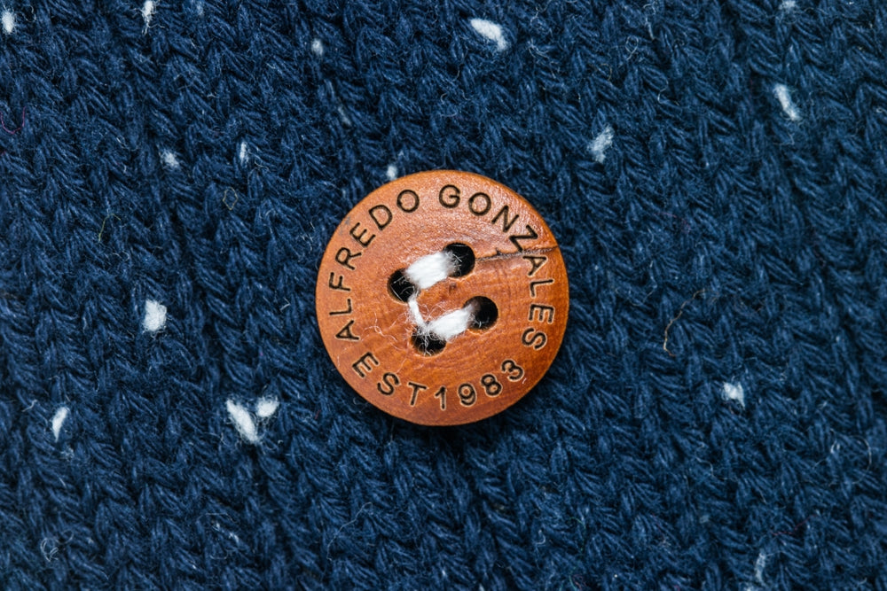 Speckled Cotton | Navy