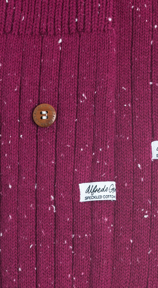 Speckled Cotton | Bordeaux