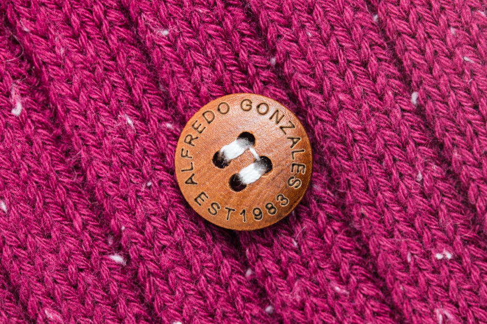 Speckled Cotton | Bordeaux