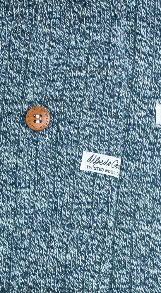 Twisted Wool Blue | Navy