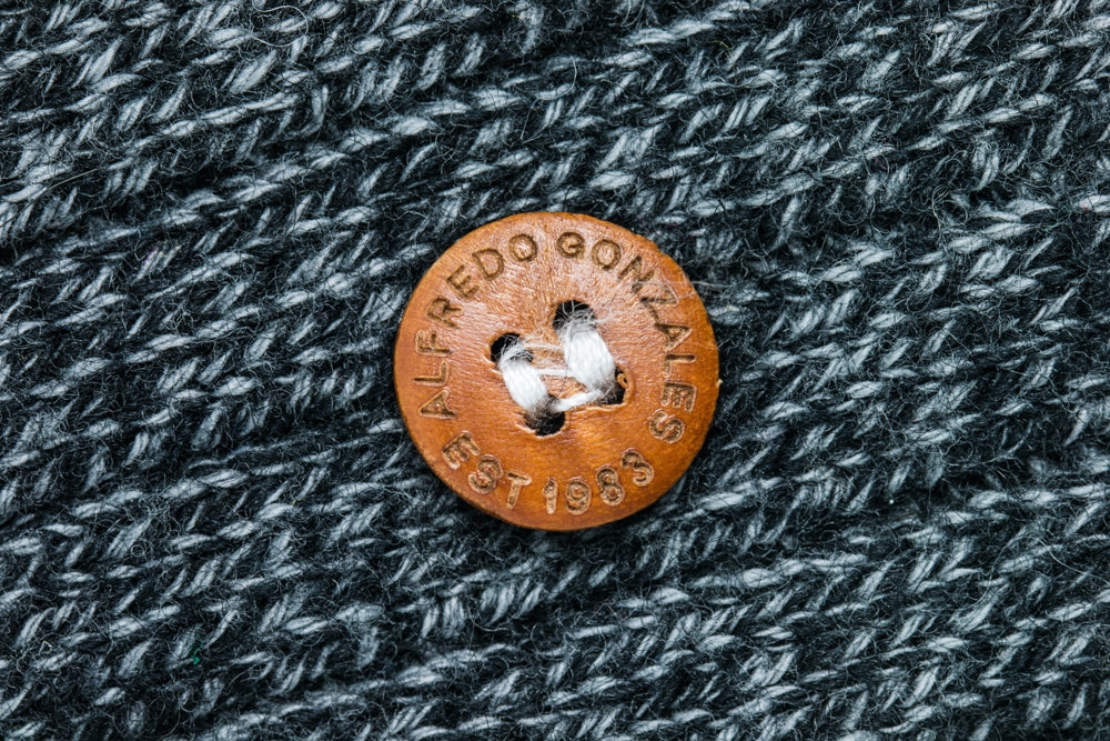 Twisted Wool Black/Grey | Black