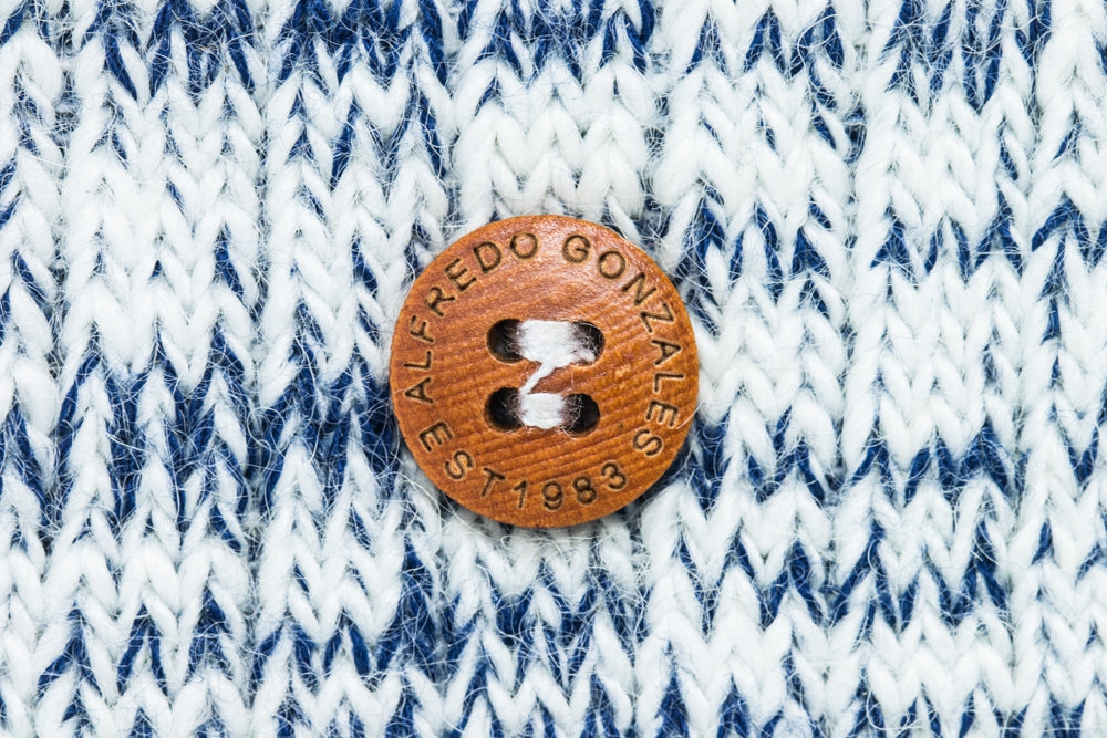 Twisted Wool Plain | Navy