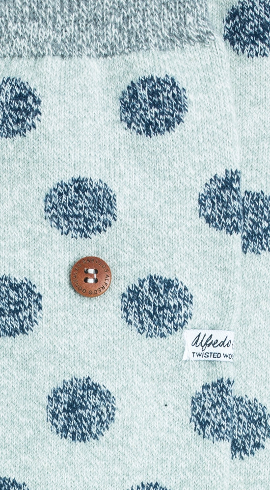 Twisted Wool Dots | Light Grey