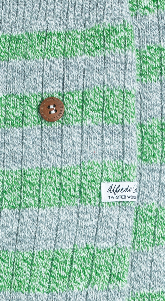 Twisted Wool Stripes | Grey