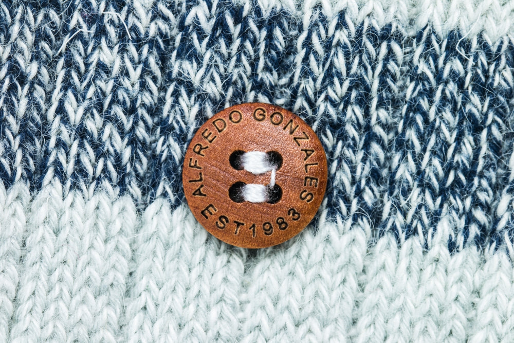 Twisted Wool Stripes | Light Grey