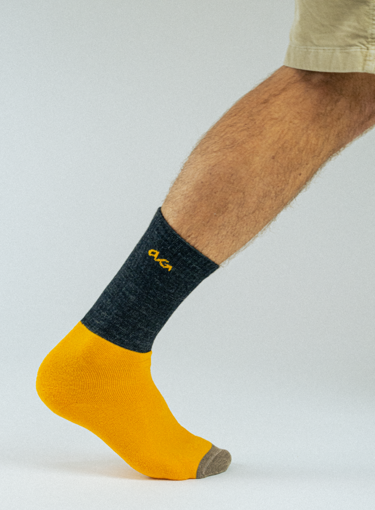 Merino Hike Booty | Yellow