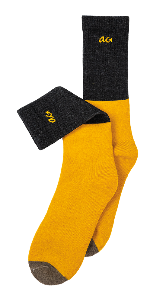 Merino Hike Booty | Yellow