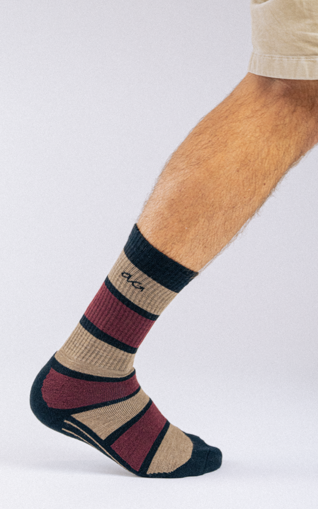 Merino Hike Patch | Bordeaux