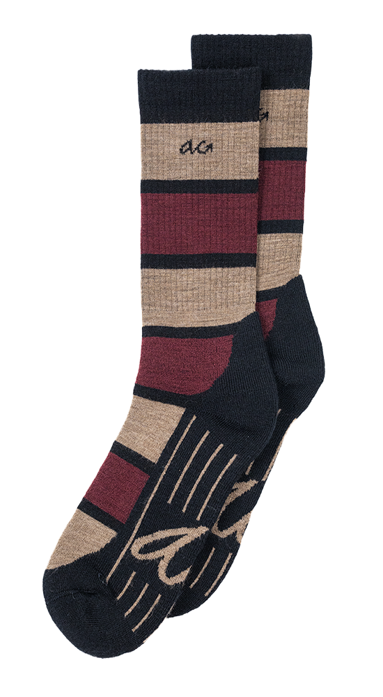 Merino Hike Patch | Bordeaux