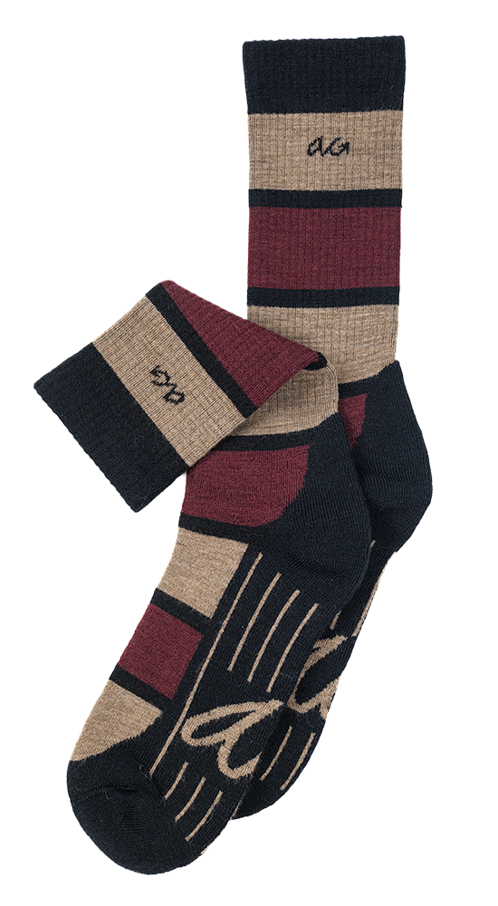 Merino Hike Patch | Bordeaux