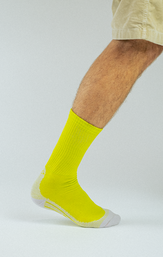 Merino Hike Plain | Citron