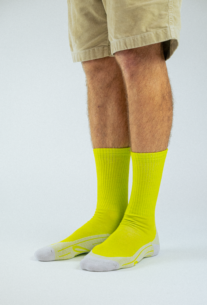 Merino Hike Plain | Citron