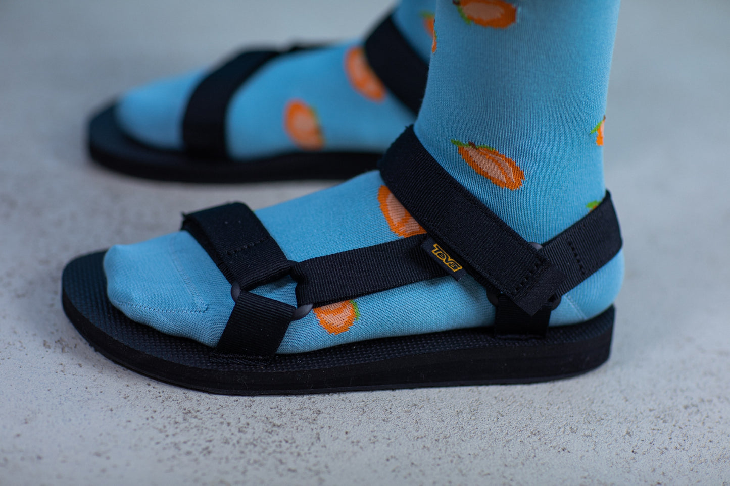 Peach | Light Blue