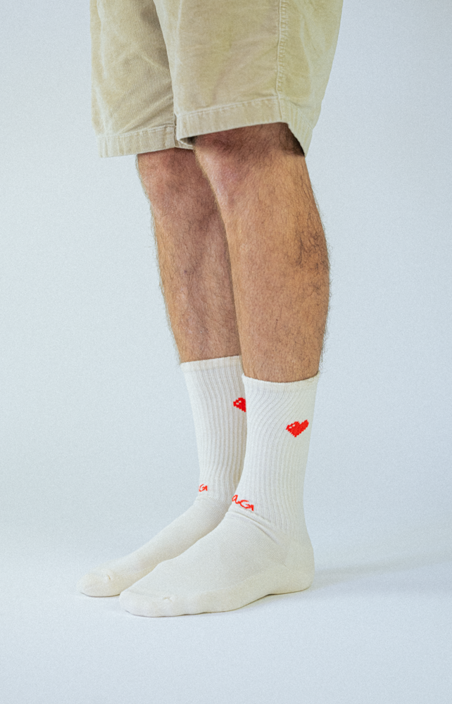 Athletic Icon Hearts | Off White