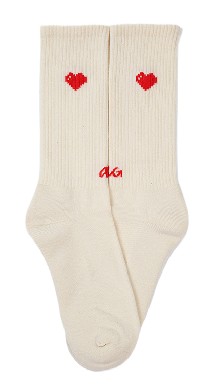 Athletic Icon Hearts | Off White