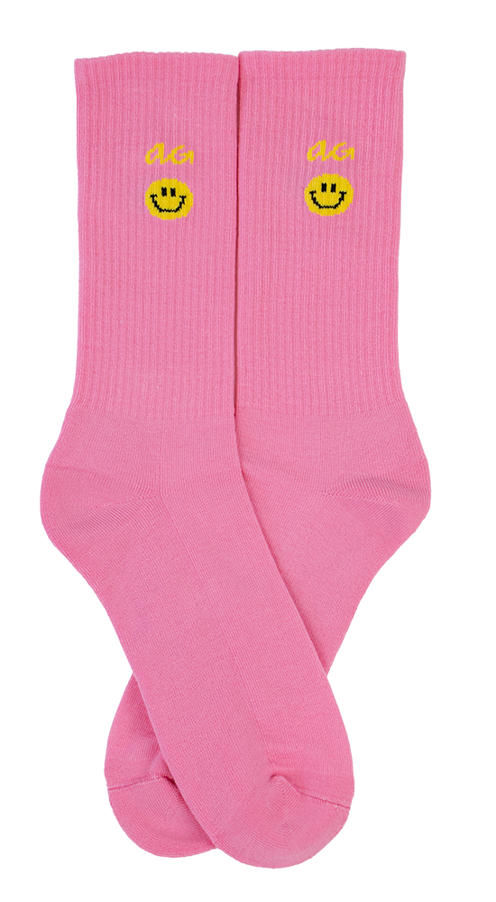 Athletic Icon Smiley | Pink