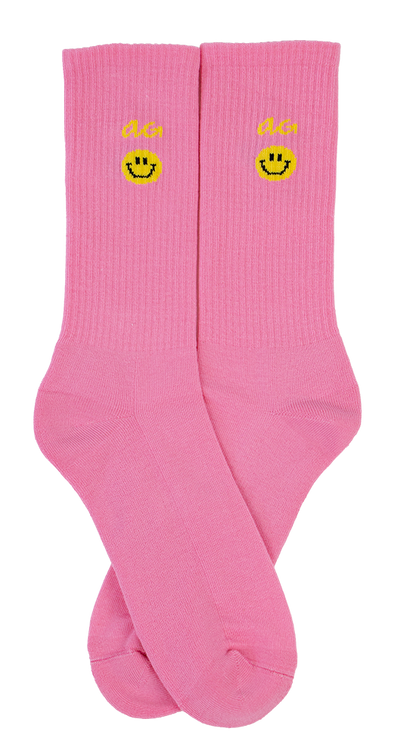 Athletic Icon Smiley | Pink