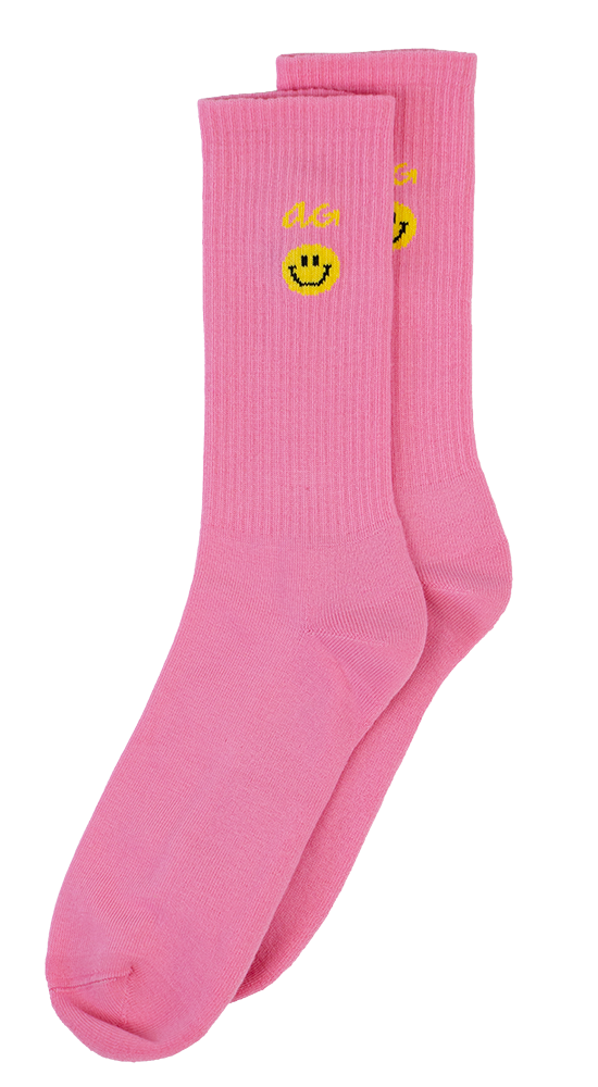 Athletic Icon Smiley | Pink