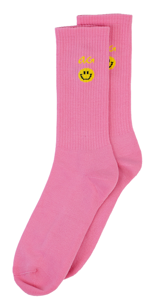 Athletic Icon Smiley | Pink