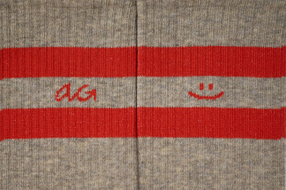 Athletic Smiley Stripes | Tobacco