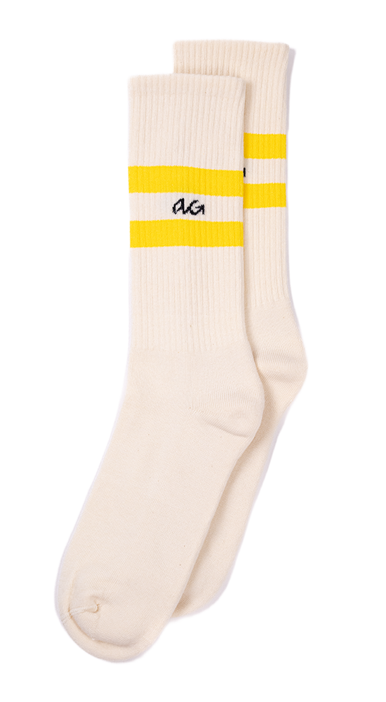 Athletic Organic Stripes | Yellow