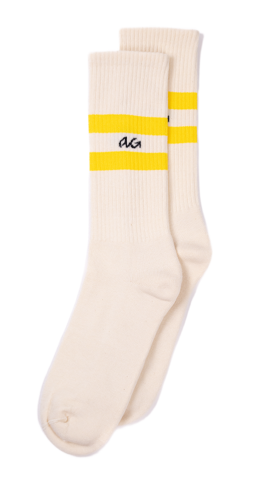 Athletic Organic Stripes | Yellow