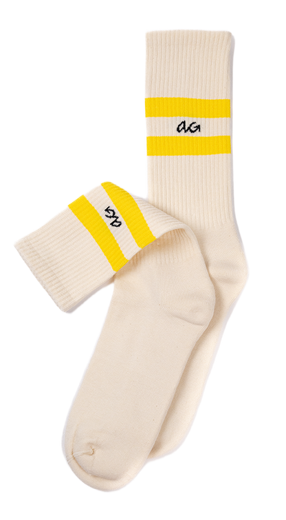 Athletic Organic Stripes | Yellow