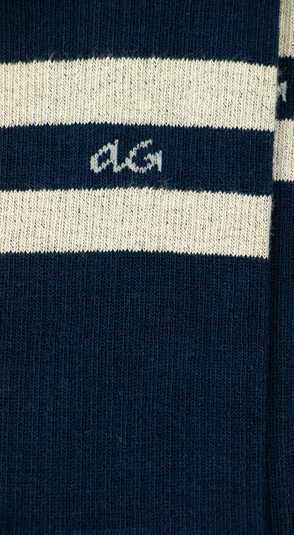 Athletic Organic Stripes | Off White