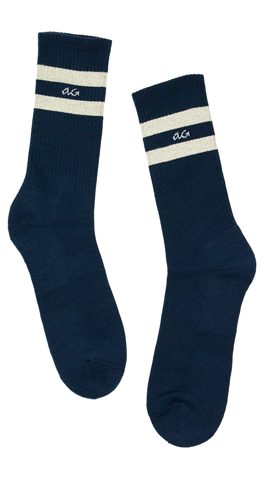 Athletic Organic Stripes | Off White