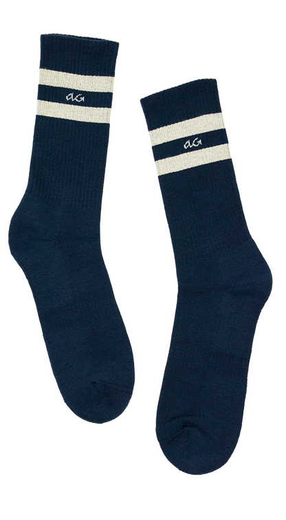 Athletic Organic Stripes | Off White
