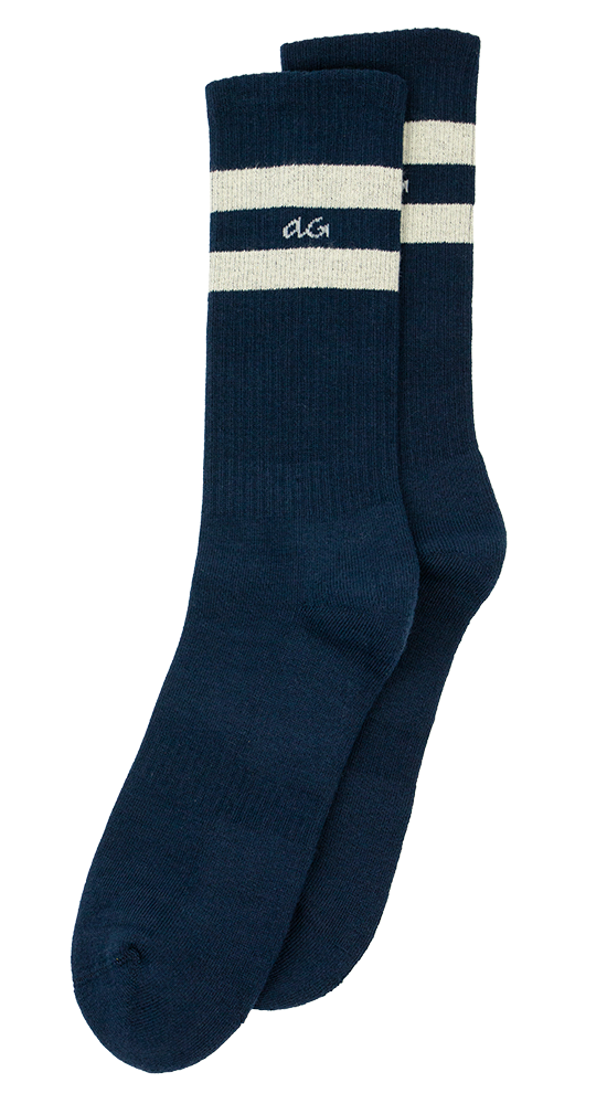 Athletic Organic Stripes | Off White
